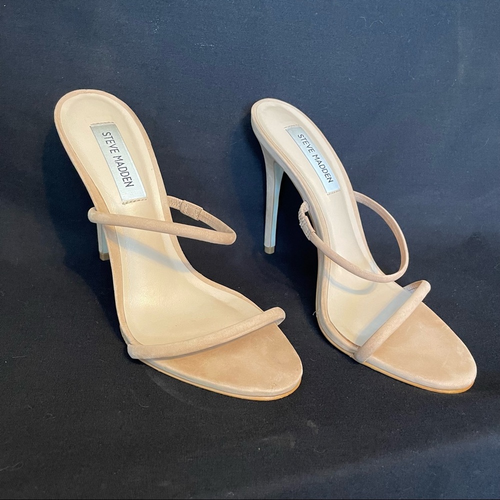 Steve Madden Nude Stiletto Sandals